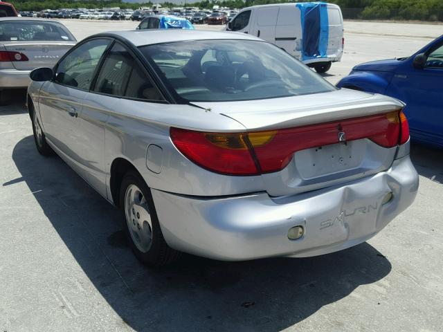 1G8ZY147X2Z132169 - 2002 SATURN SC2 SILVER photo 3