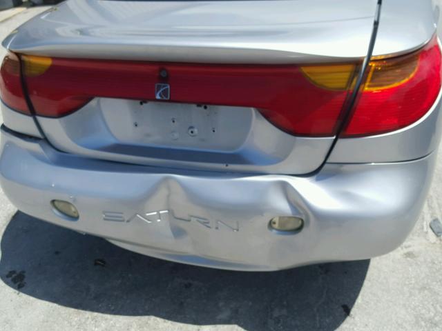 1G8ZY147X2Z132169 - 2002 SATURN SC2 SILVER photo 9