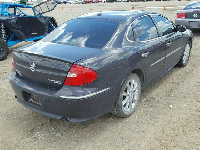 2G4WN58C881297649 - 2008 BUICK LACROSSE S BROWN photo 4