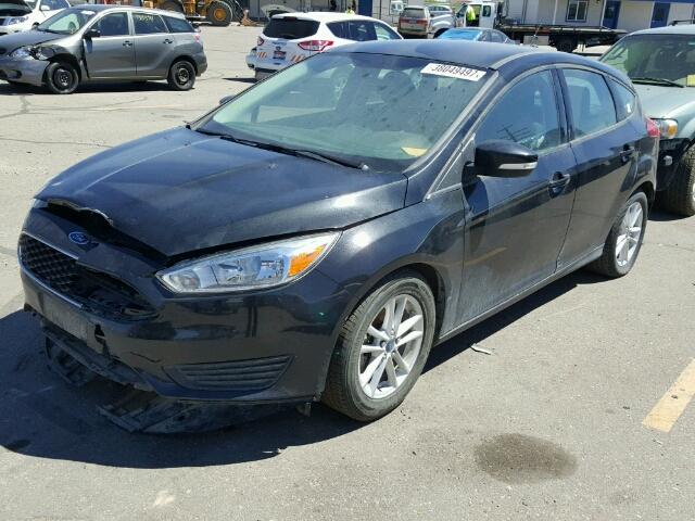 1FADP3K24FL306984 - 2015 FORD FOCUS SE BLACK photo 2