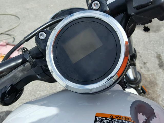 JYAVN05E4EA006960 - 2014 YAMAHA XVS950 CU WHITE photo 8