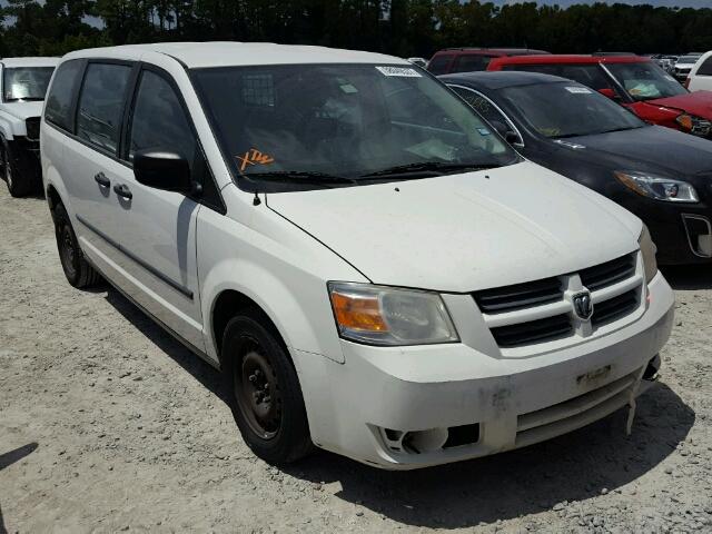 1D4HN11H18B164374 - 2008 DODGE GRAND CARA WHITE photo 1