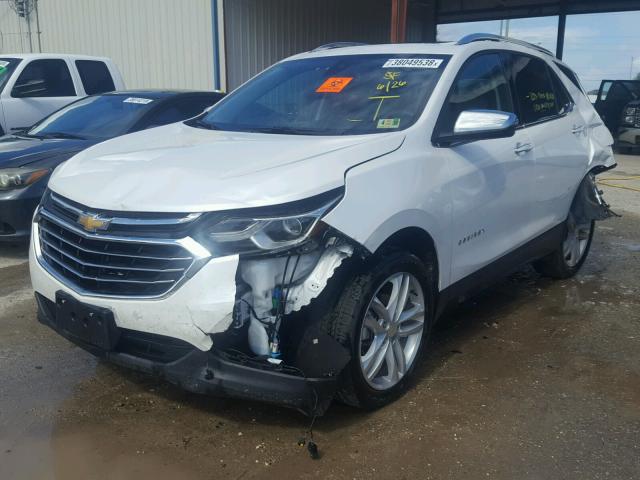 2GNAXMEV7J6117294 - 2018 CHEVROLET EQUINOX PR WHITE photo 2