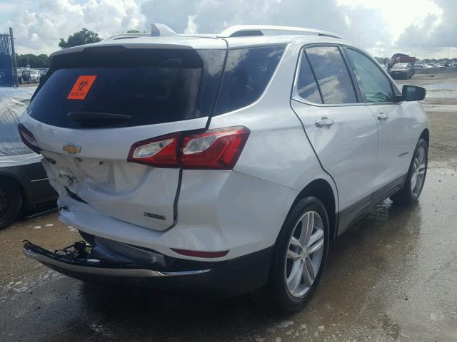 2GNAXMEV7J6117294 - 2018 CHEVROLET EQUINOX PR WHITE photo 4