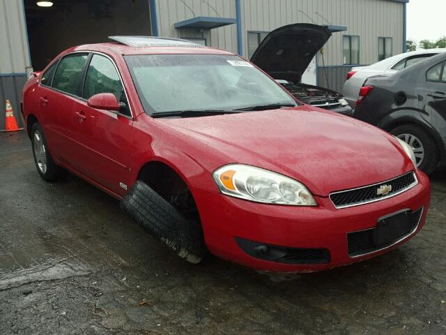 2G1WD58C779245767 - 2007 CHEVROLET IMPALA SUP RED photo 1