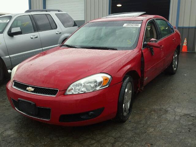 2G1WD58C779245767 - 2007 CHEVROLET IMPALA SUP 红色 照片 2