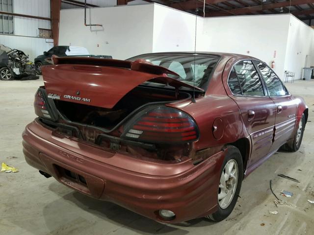 1G2NF52T51M638011 - 2001 PONTIAC GRAND AM S 红色 照片 4