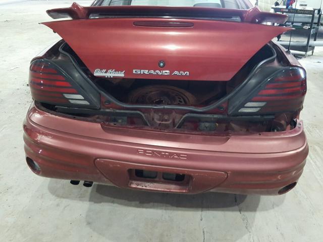 1G2NF52T51M638011 - 2001 PONTIAC GRAND AM S 红色 照片 9