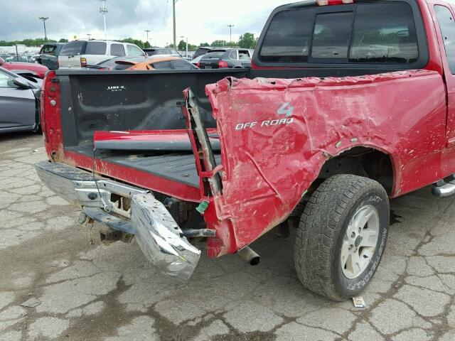 1FTRX18L22NB14496 - 2002 FORD F150 RED photo 9