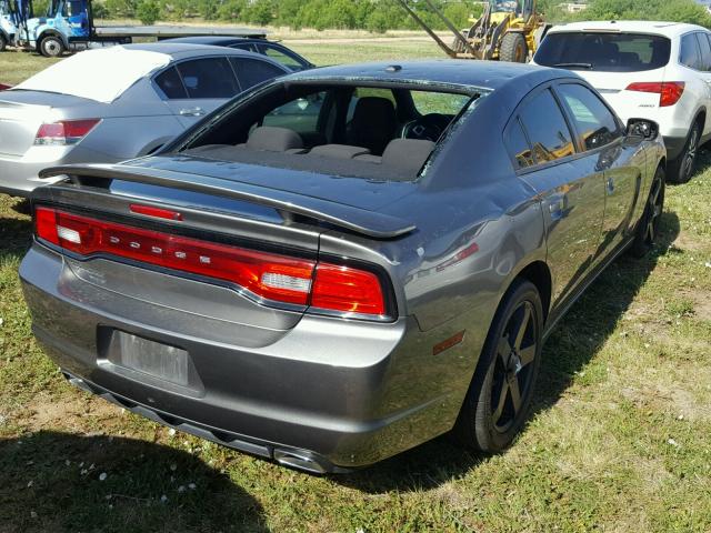2C3CDXJG4CH183591 - 2012 DODGE CHARGER SX CHARCOAL photo 4