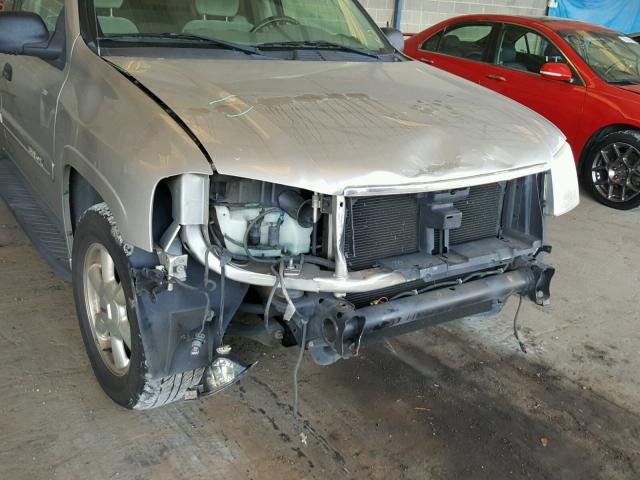 1GKES16S556113739 - 2005 GMC ENVOY XL SILVER photo 9