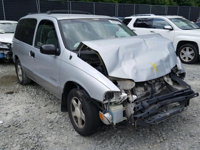 4N2XN11T0YD808994 - 2000 NISSAN QUEST SE SILVER photo 1