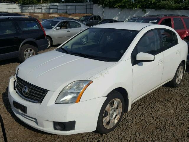 3N1AB61E27L721951 - 2007 NISSAN SENTRA 2.0 WHITE photo 2