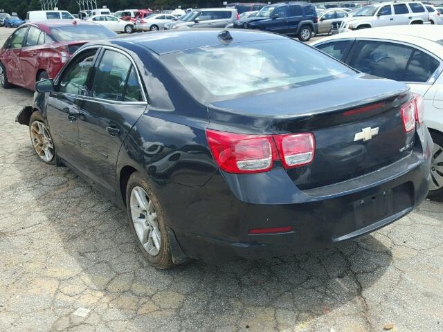 1G11C5SA0DF292923 - 2013 CHEVROLET MALIBU 1LT BLACK photo 3