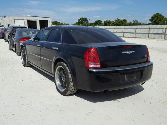 2C3LA63H58H211088 - 2008 CHRYSLER 300C BLACK photo 3