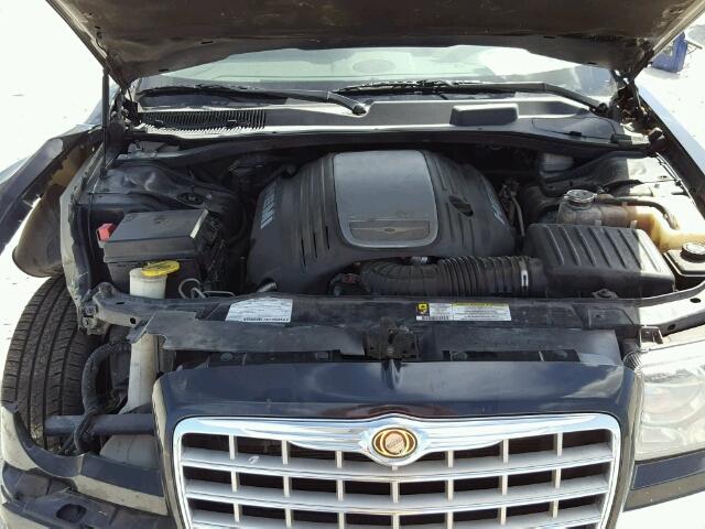 2C3LA63H58H211088 - 2008 CHRYSLER 300C BLACK photo 7