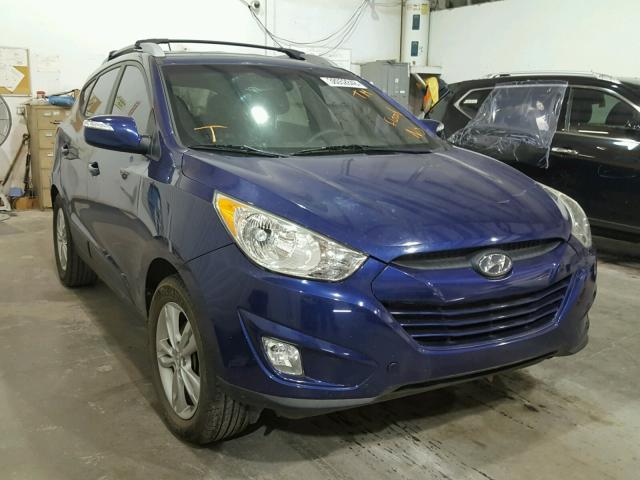 KM8JU3AC5DU592198 - 2013 HYUNDAI TUCSON GLS BLUE photo 1