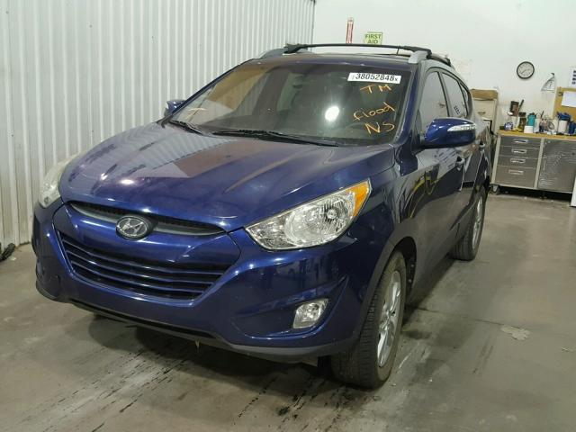 KM8JU3AC5DU592198 - 2013 HYUNDAI TUCSON GLS BLUE photo 2