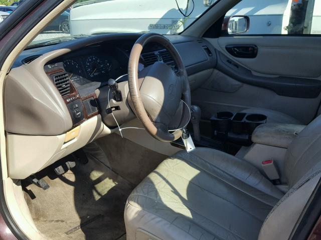 4T1BF18B5WU270874 - 1998 TOYOTA AVALON MAROON photo 5