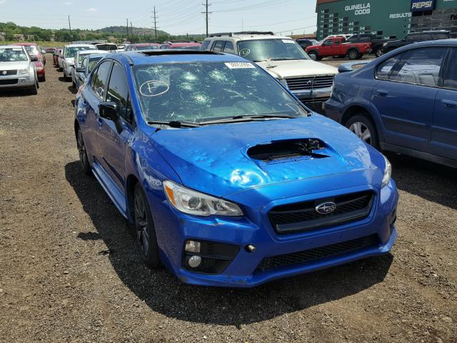 JF1VA1D64F9813598 - 2015 SUBARU WRX PREMIU BLUE photo 1