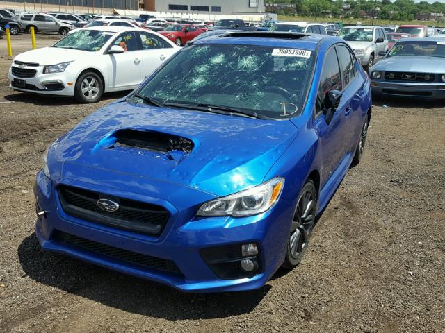 JF1VA1D64F9813598 - 2015 SUBARU WRX PREMIU BLUE photo 2