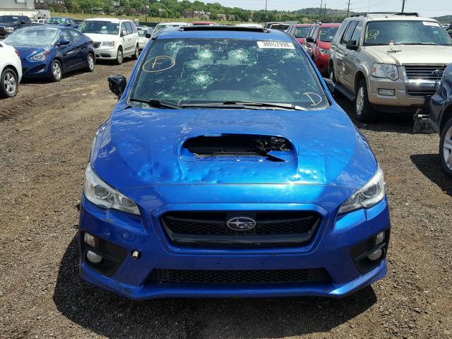 JF1VA1D64F9813598 - 2015 SUBARU WRX PREMIU BLUE photo 9