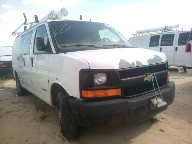 1GCGG25V961232352 - 2006 CHEVROLET EXPRESS G2 WHITE photo 1