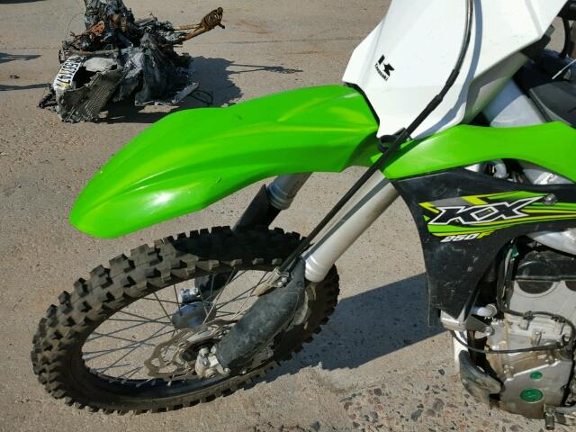 JKBKXTAC8HA003142 - 2017 KAWASAKI KX252 A GREEN photo 10