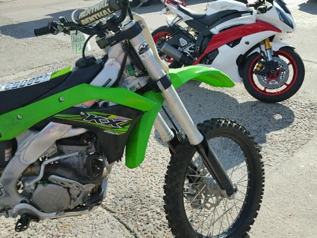 JKBKXTAC8HA003142 - 2017 KAWASAKI KX252 A GREEN photo 5