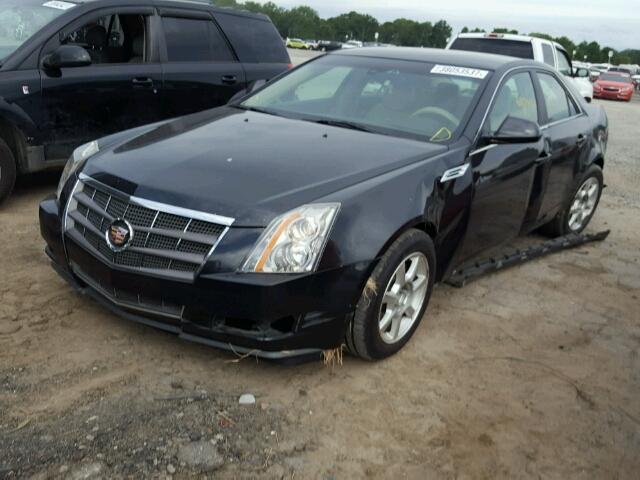 1G6DF577990153508 - 2009 CADILLAC CTS BLACK photo 2