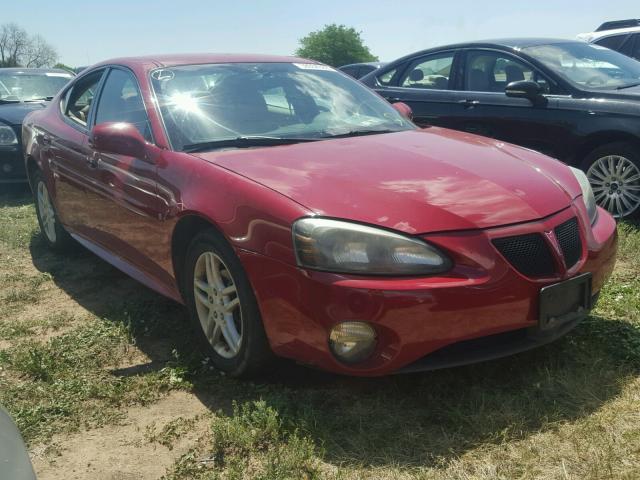 2G2WR554371167125 - 2007 PONTIAC GRAND PRIX RED photo 1