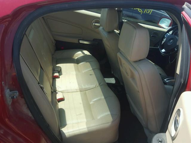 2G2WR554371167125 - 2007 PONTIAC GRAND PRIX RED photo 6