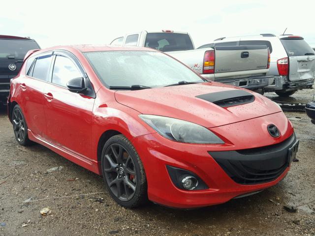 JM1BL1L3XD1736472 - 2013 MAZDA SPEED 3 RED photo 1