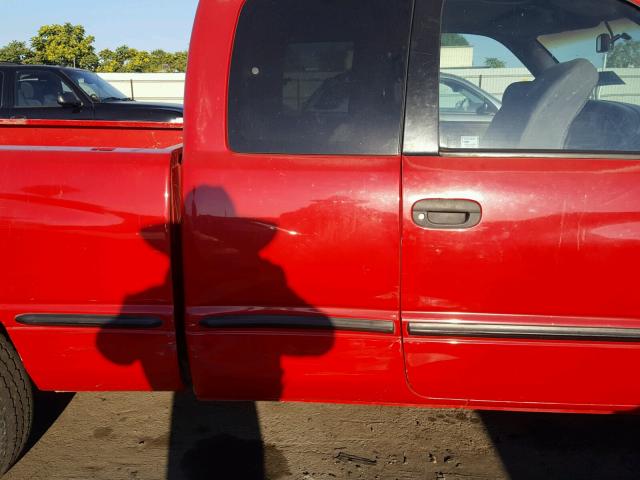 3B7HC12Y4WM232559 - 1998 DODGE RAM 1500 RED photo 9