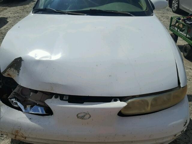 1G3NL52TXXC371774 - 1999 OLDSMOBILE ALERO WHITE photo 7