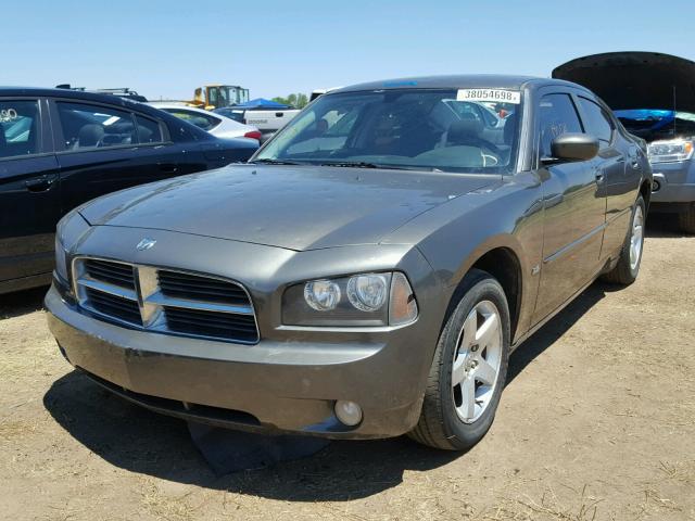 2B3CA3CV6AH168081 - 2010 DODGE CHARGER SX BLACK photo 2