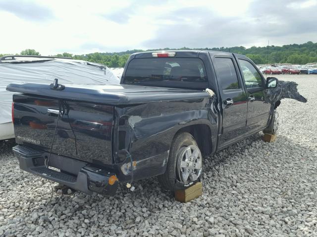 1GCDSCD94A8100577 - 2010 CHEVROLET COLORADO L BLACK photo 4