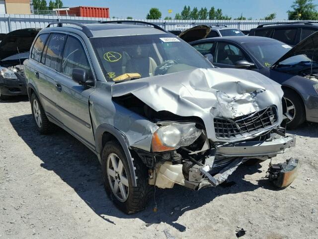 YV1CZ59H641062537 - 2004 VOLVO XC90 SILVER photo 1