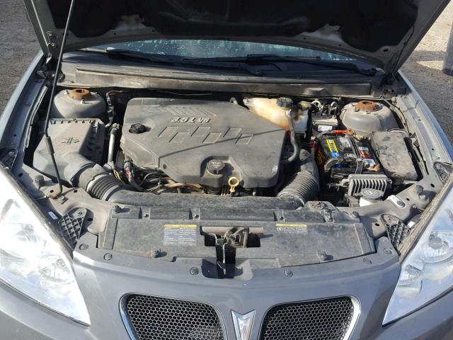 1G2ZH57N194100908 - 2009 PONTIAC G6 GT CHARCOAL photo 7