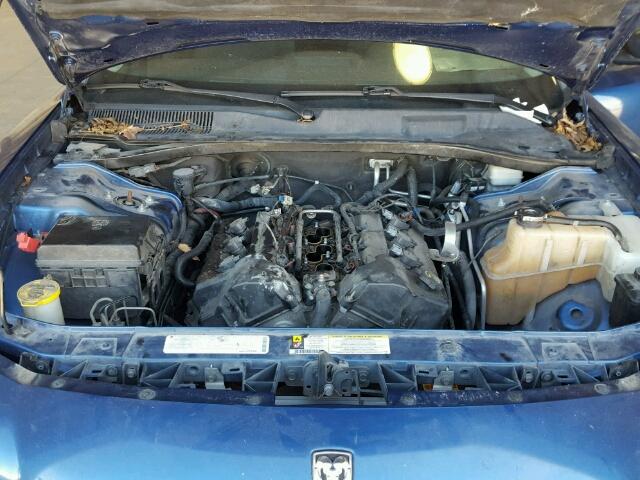 2B3KA43D69H523416 - 2009 DODGE CHARGER BLUE photo 7