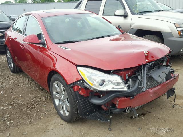 2G4GP5EX8F9283934 - 2015 BUICK REGAL PREM RED photo 1