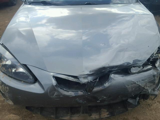2G2WS522551176607 - 2005 PONTIAC GRAND PRIX GRAY photo 7