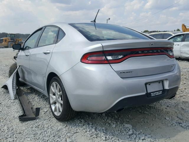 1C3CDFBA7DD322731 - 2013 DODGE DART SXT GRAY photo 3