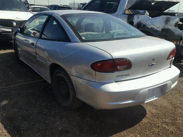 1G1JC124427146969 - 2002 CHEVROLET CAVALIER SILVER photo 3