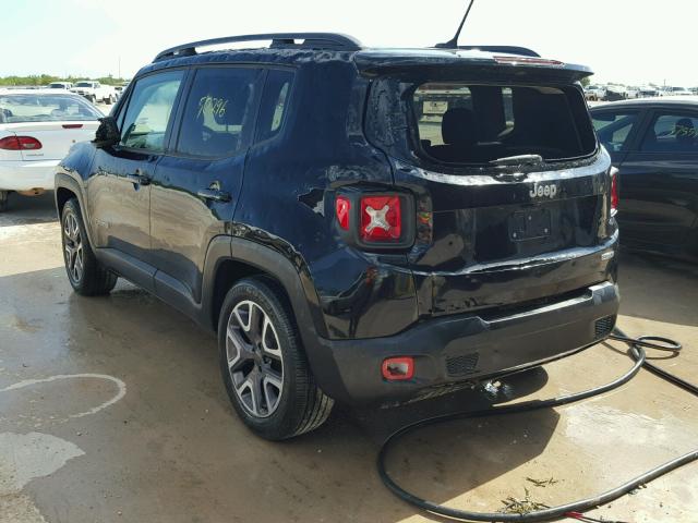 ZACCJABT6FPC18938 - 2015 JEEP RENEGADE L BLACK photo 3