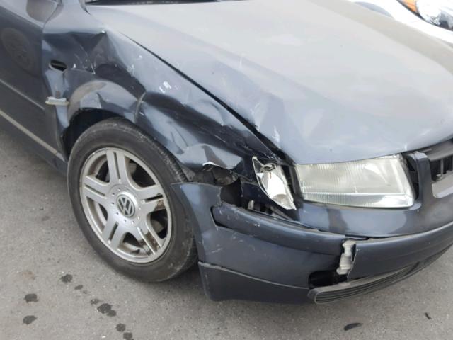 WVWVD23B6YE186158 - 2000 VOLKSWAGEN PASSAT GLX 绿色 照片 9