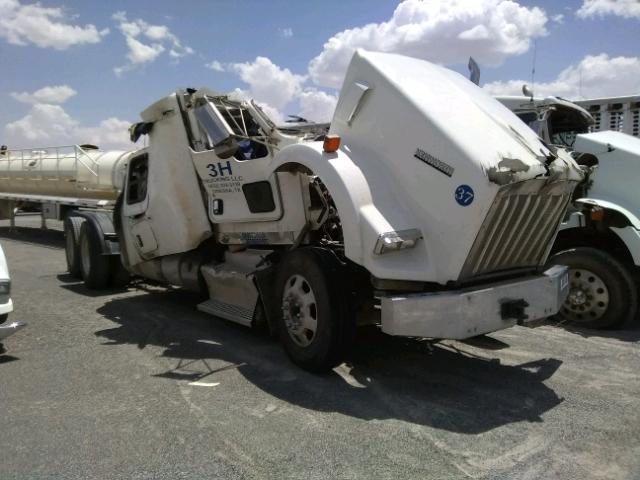 1XKDDP9X4EJ419196 - 2014 KENWORTH CONSTRUCTI WHITE photo 1