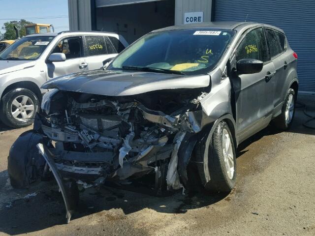 1FMCU0F75EUE57601 - 2014 FORD ESCAPE S GRAY photo 2