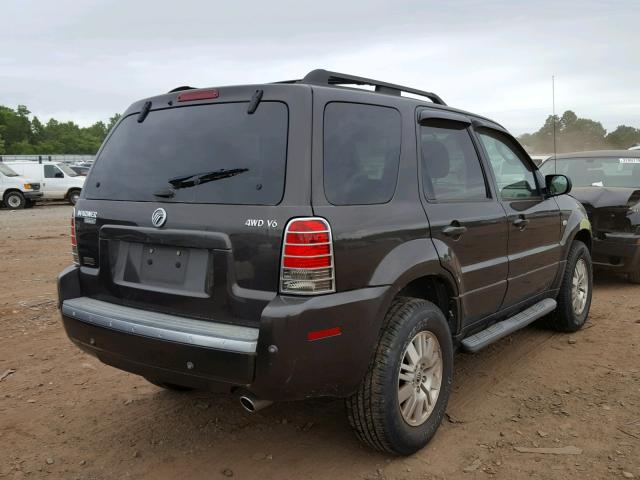 4M2CU97107KJ12343 - 2007 MERCURY MARINER PR BROWN photo 4