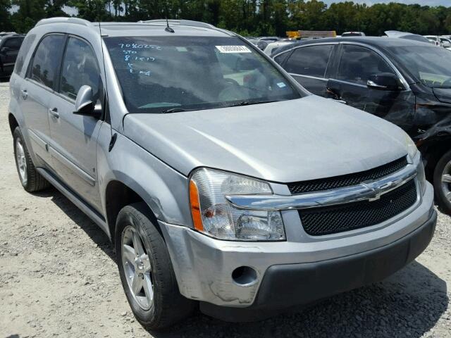 2CNDL63F966125702 - 2006 CHEVROLET EQUINOX LT SILVER photo 1